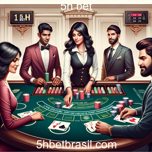 Viva a Emoção do Casino Ao Vivo na 5h bet